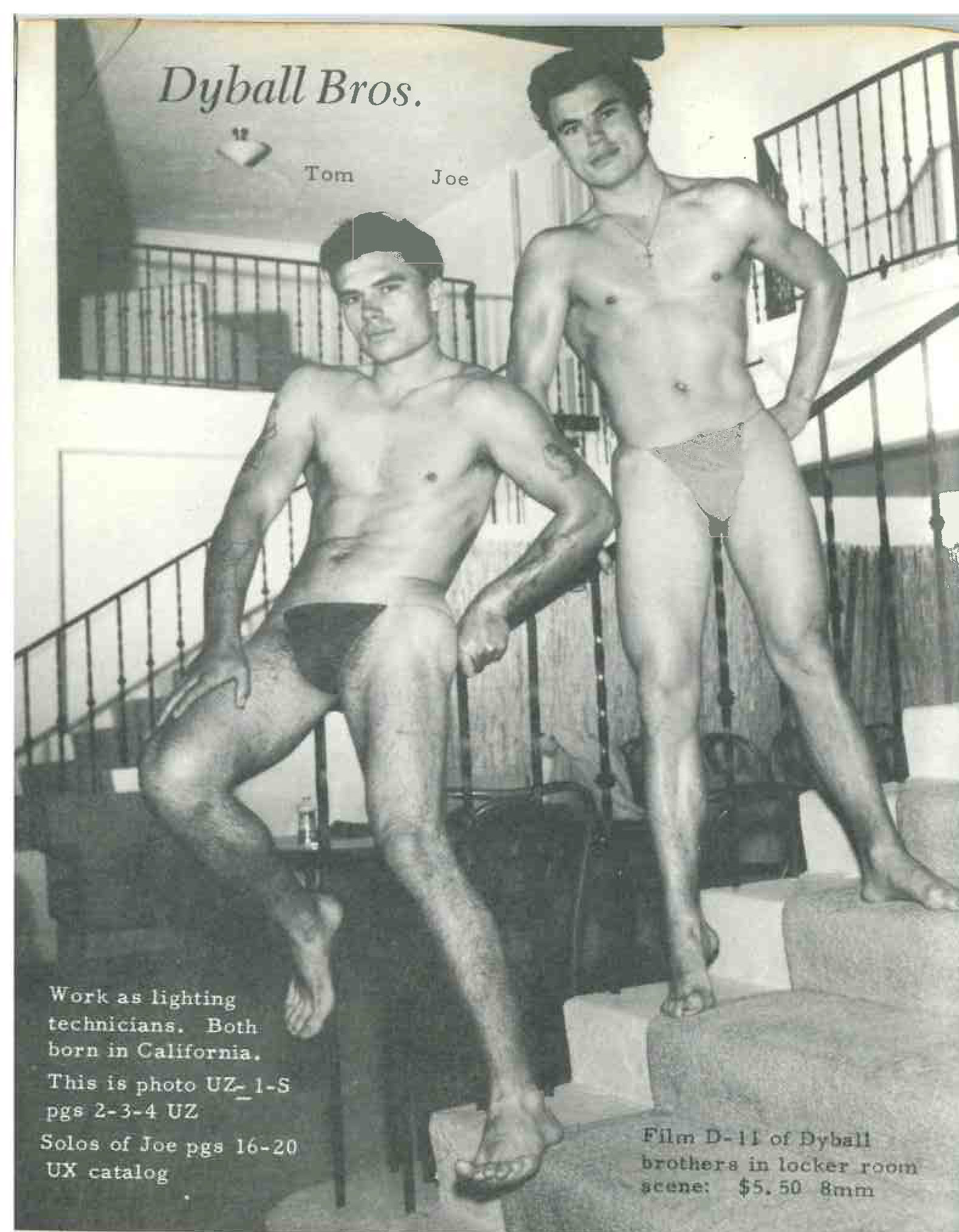 Bodybuilding brothers: 1968 Physique Pictorial issue had readers seeing double