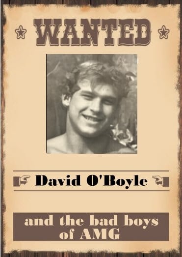 WANTED: the bad boys of AMG: David O'Boyle